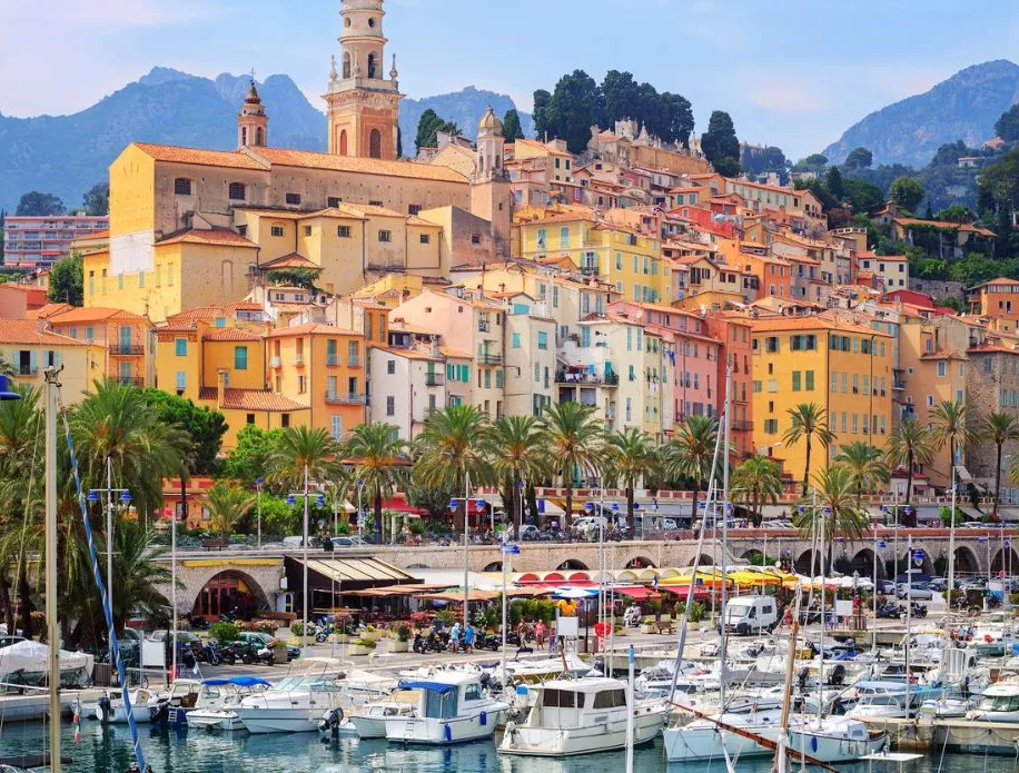 Menton Harbour 1024 X 695