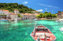 Croatia Dalmatia Elafiti Islands Mediterranean Sea Adriatic Sea Adriatic Coast Sipan Island The Village Sipanska Luka Paolo Giocoso